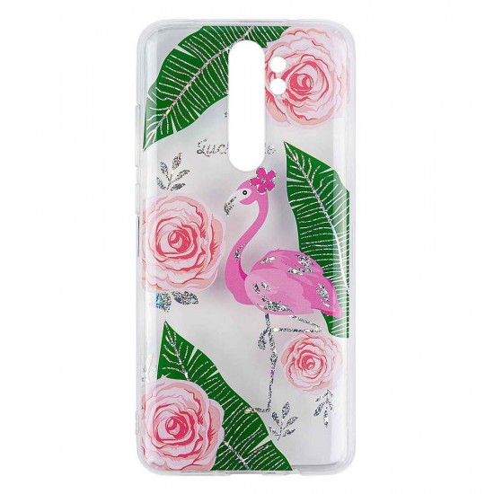Xiaomi Redmi Note 8 Pro Flamingo Silicone + TPU Xiaomi Redmi Note 8 Pro Flamingo Silicone + TPU