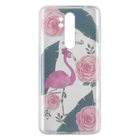 Xiaomi Redmi Note 8 Pro Flamingo Silicone + TPU Xiaomi Redmi Note 8 Pro Flamingo Silicone + TPU