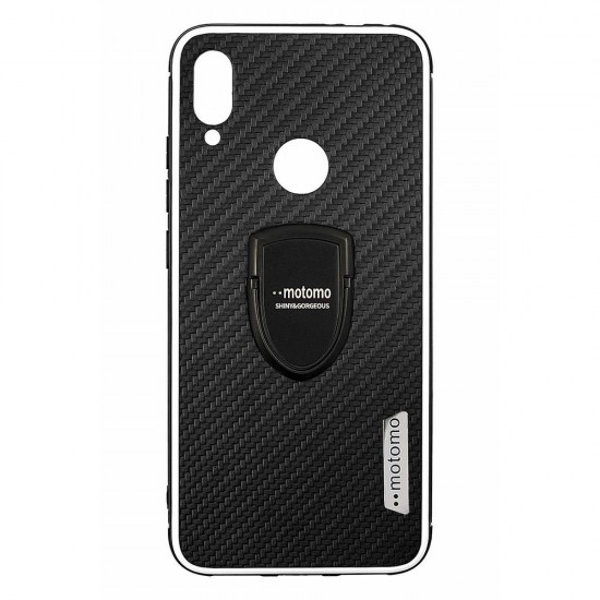 Xiaomi Redmi Note 7 Motomo Ring Case Black 