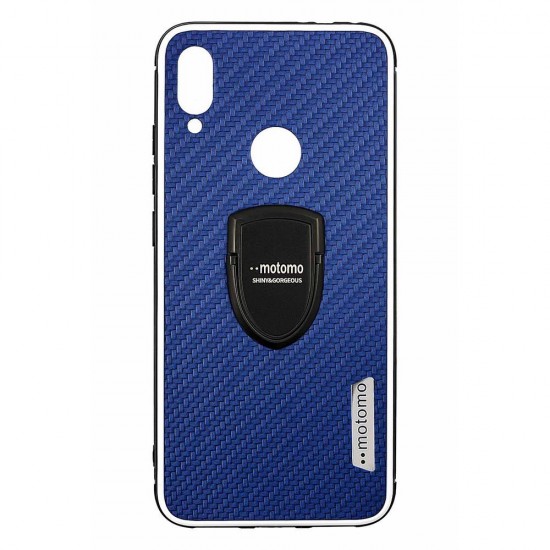 Xiaomi Redmi Note 7 Motomo Ring Case Blue 