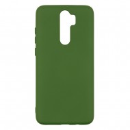 Xiaomi Redmi Note 8 Pro Silicone Case Soft Touch with Microfiber Green 