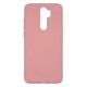 Xiaomi Redmi Note 8 Pro Silicone Case Soft Touch with Microfiber Pink 