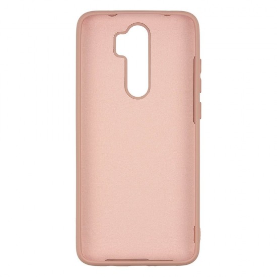 Xiaomi Redmi Note 8 Pro Silicone Case Soft Touch with Microfiber Pink Sand 