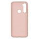 Xiaomi Redmi Note 8 Silicone Case Soft Touch with Microfiber Pink Sand 