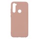 Xiaomi Redmi Note 8 Silicone Case Soft Touch with Microfiber Pink Sand 
