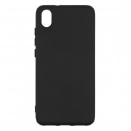 Xiaomi Redmi 7A Silicone Case Soft Touch with Microfiber Black 