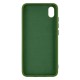 Xiaomi Redmi 7A Silicone Case Soft Touch with Microfiber Green 
