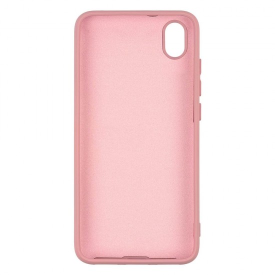 Xiaomi Redmi 7A Silicone Case Soft Touch with Microfiber Pink 