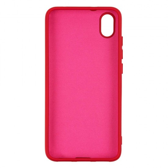 Xiaomi Redmi 7A Silicone Case Soft Touch with Microfiber Red 