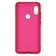Xiaomi Redmi 7 Silicone Case Soft Touch with Microfiber Red 