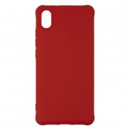Xiaomi Redmi 7A Silicone Thin Soft Case Red 
