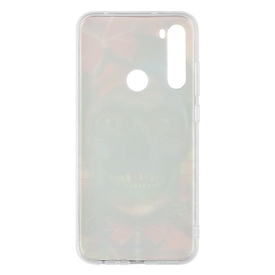 Xiaomi Redmi Note 8 Silicone + PC Case with Picture Skull Girl 