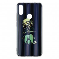 Xiaomi Redmi Note 6 Silicone + PC Case with Picture Skeleton Xiaomi Redmi Note 6 Silicone + PC Case with Picture Skeleton