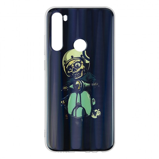 Xiaomi Redmi Note 8 Silicone + PC Case with Picture Skeleton Xiaomi Redmi Note 8 Silicone + PC Case with Picture Skeleton