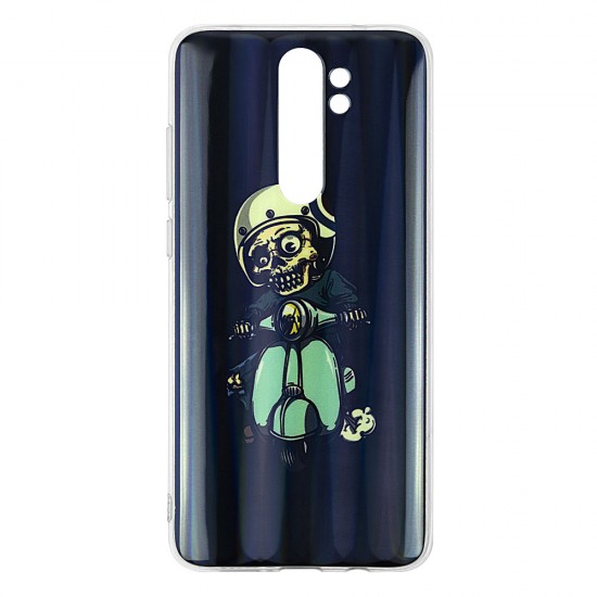 Xiaomi Redmi Note 8 Pro Silicone + PC Case with Picture Skeleton Xiaomi Redmi Note 8 Pro Silicone + PC Case with Picture Skeleton
