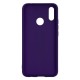 Xiaomi Redmi Note 7 Silicone Soft Touch Case Colored Buttons Purple 