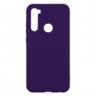 Xiaomi Redmi Note 8 Silicone Soft Touch Case Colored Buttons Purple Xiaomi Redmi Note 8 Silicone Soft Touch Case Colored Buttons Purple