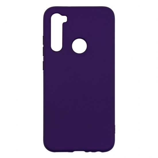 Xiaomi Redmi Note 8 Silicone Soft Touch Case Colored Buttons Purple Xiaomi Redmi Note 8 Silicone Soft Touch Case Colored Buttons Purple