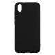 Xiaomi Redmi 7A Silicone Soft Touch Case Colored Buttons Black Xiaomi Redmi 7A Silicone Soft Touch Case Colored Buttons Black