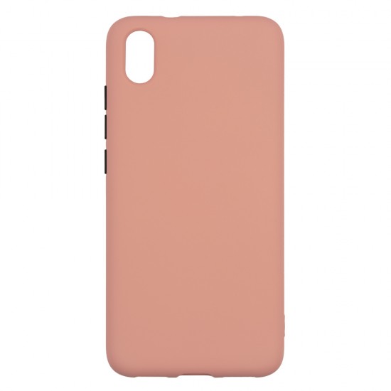 Xiaomi Redmi 7A Silicone Soft Touch Case Colored Buttons Pink Xiaomi Redmi 7A Silicone Soft Touch Case Colored Buttons Pink