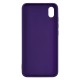 Xiaomi Redmi 7A Silicone Soft Touch Case Colored Buttons Purple Xiaomi Redmi 7A Silicone Soft Touch Case Colored Buttons Purple