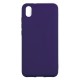 Xiaomi Redmi 7A Silicone Soft Touch Case Colored Buttons Purple Xiaomi Redmi 7A Silicone Soft Touch Case Colored Buttons Purple