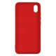 Xiaomi Redmi 7A Silicone Soft Touch Case Colored Buttons Red Xiaomi Redmi 7A Silicone Soft Touch Case Colored Buttons Red