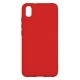 Xiaomi Redmi 7A Silicone Soft Touch Case Colored Buttons Red Xiaomi Redmi 7A Silicone Soft Touch Case Colored Buttons Red