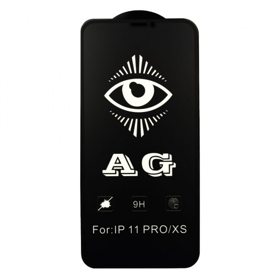 FULL SCREEN ANTI-GLARE (MATT) iPhone 11Pro/X/Xs Black (тех.пак) FULL SCREEN ANTI-GLARE (MATT) iPhone 11Pro/X/Xs Black (тех.пак)
